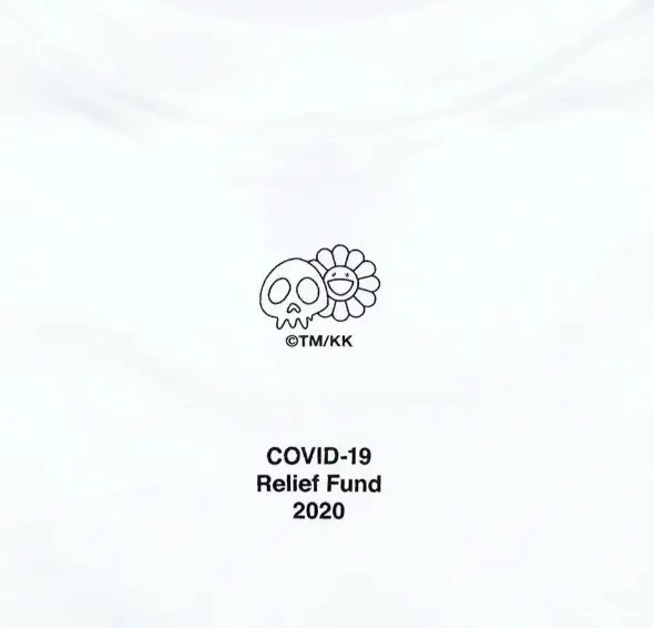 Shanglong branded Charity COVID-19 Relief Logo Short Village L Tee XL Box Co M S T-shirt Sleeve 0906